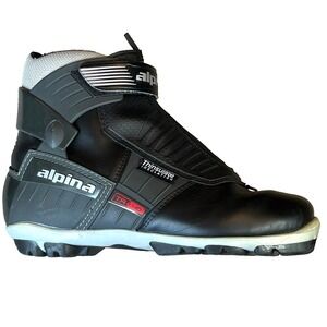 Alpina TR 40 Cross Country Backcountry Ski Boots Black NNN Womens 6.5 UK 5 EU 38
